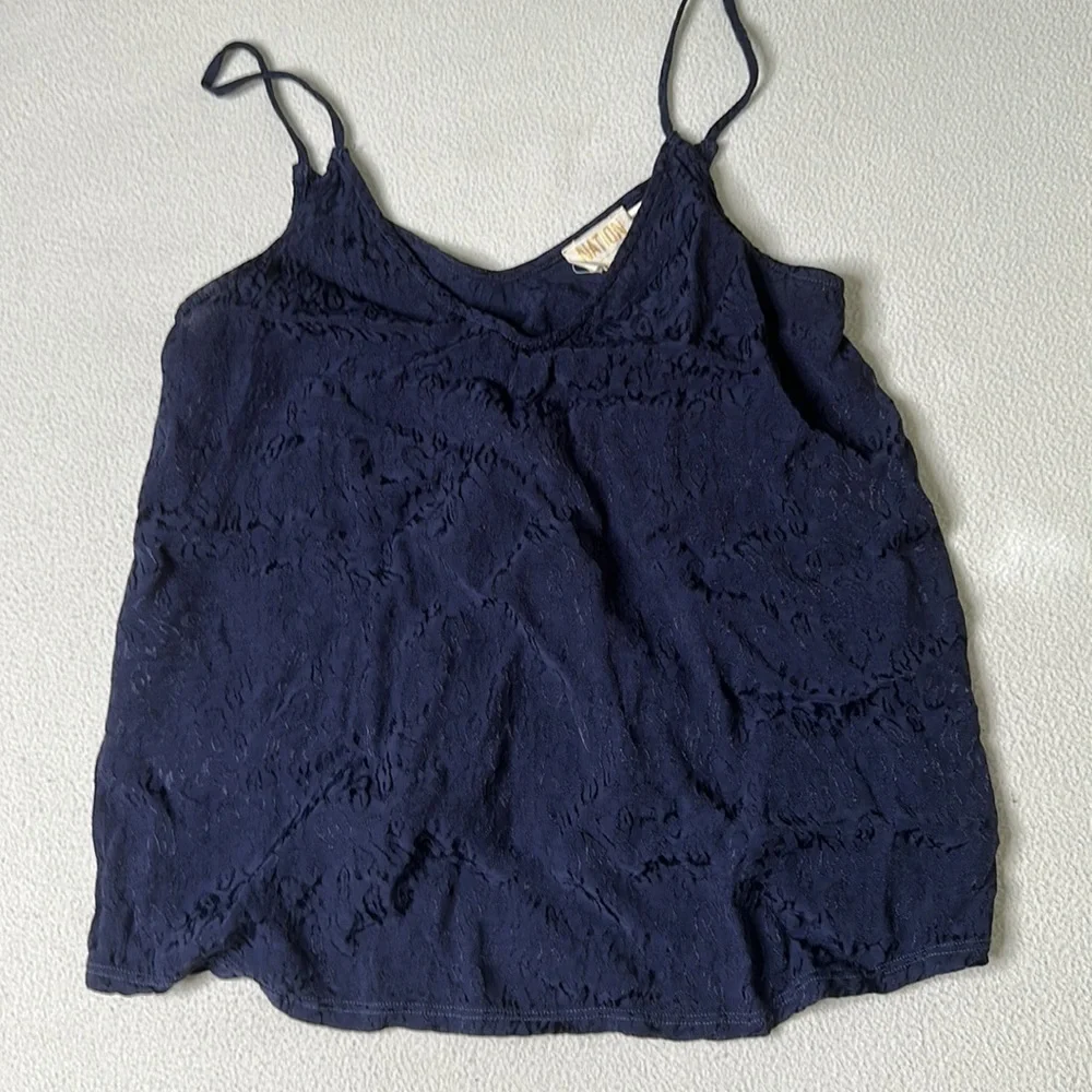 NATION LTD Matching Navy Leopard Set: Aya Cami & Fremont Un-Jogger